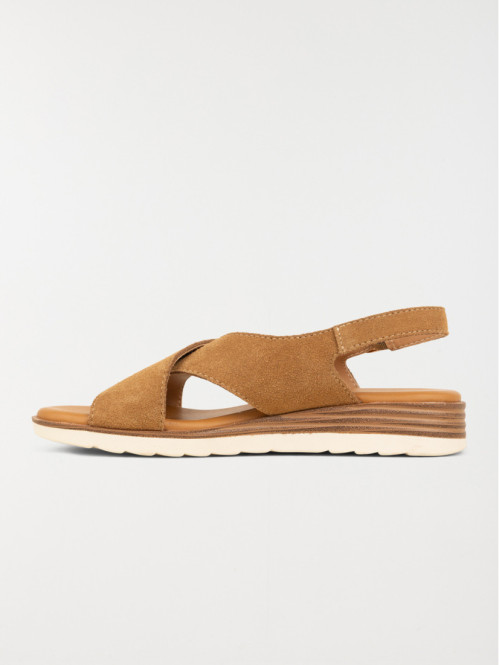 Sandales compensées femme...