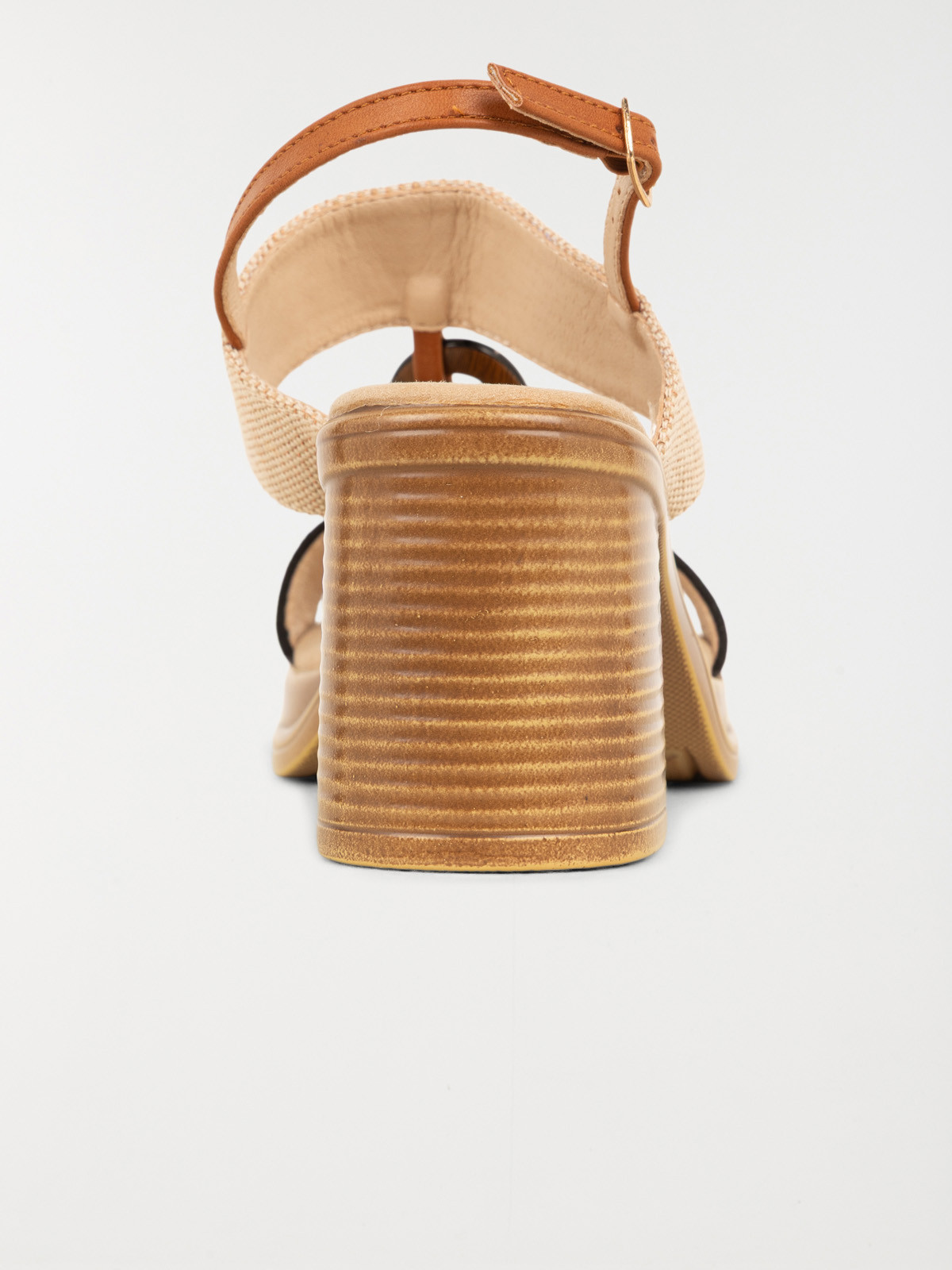 Sandale beige et noire femme (36-41) Sandale beige et noire femme (36-41)