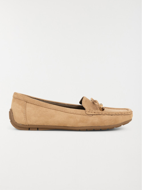 Mocassins femme taupe (37-42)