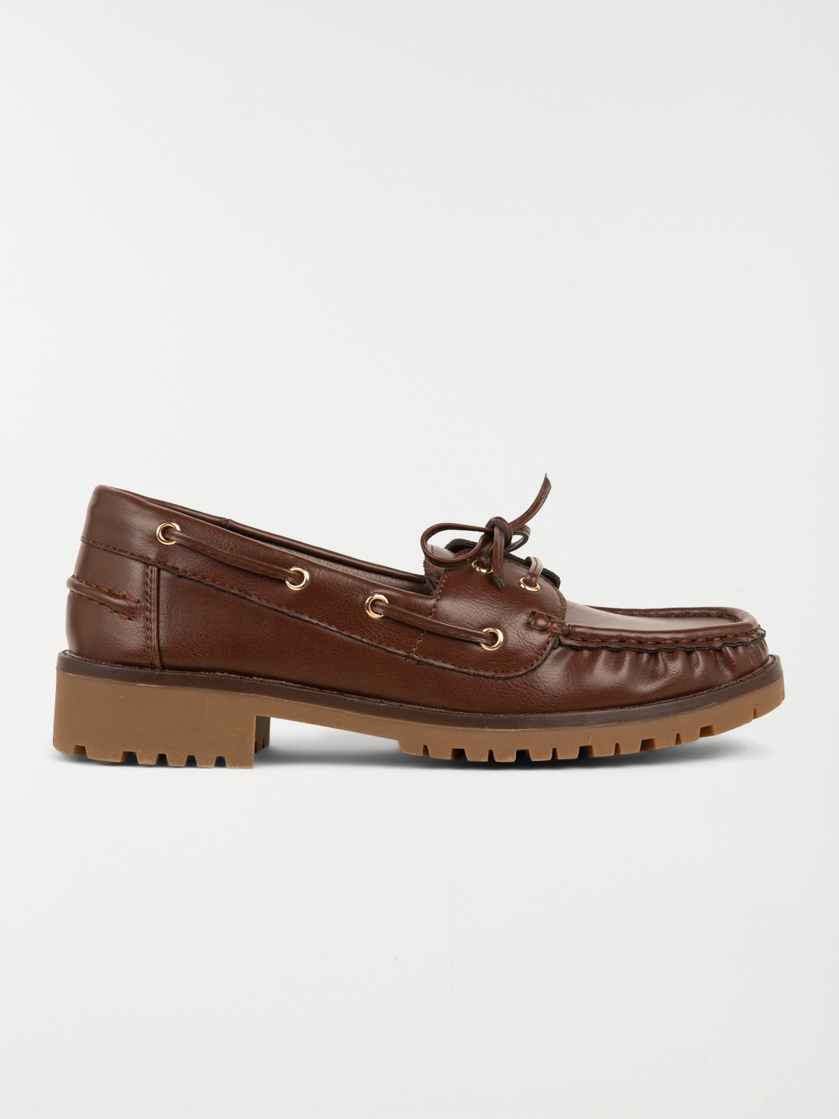 Chaussures bateau marron femme (36-41)
