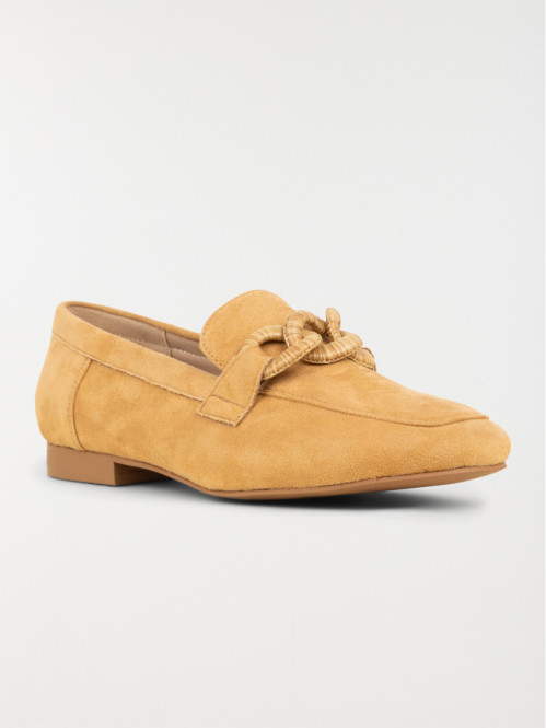 Mocassins coloris beige...