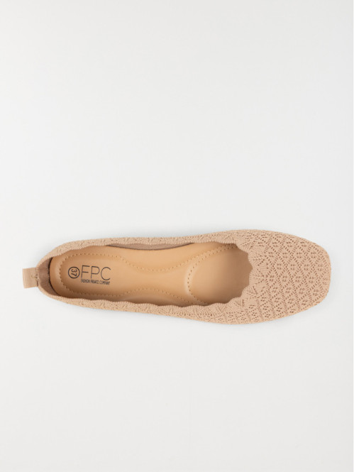 Ballerines beiges femme...