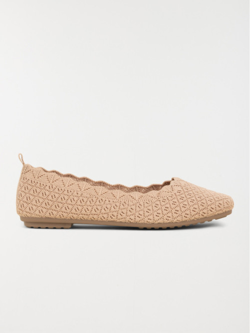 Ballerines beiges femme...