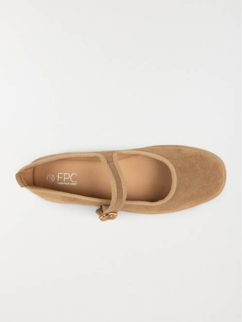 Ballerines babies femme beige (36-41)