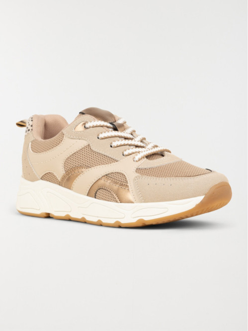 Basket à lacet léopard...