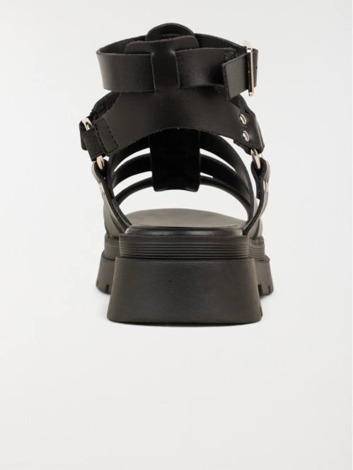 Sandales noires femme (36-41)