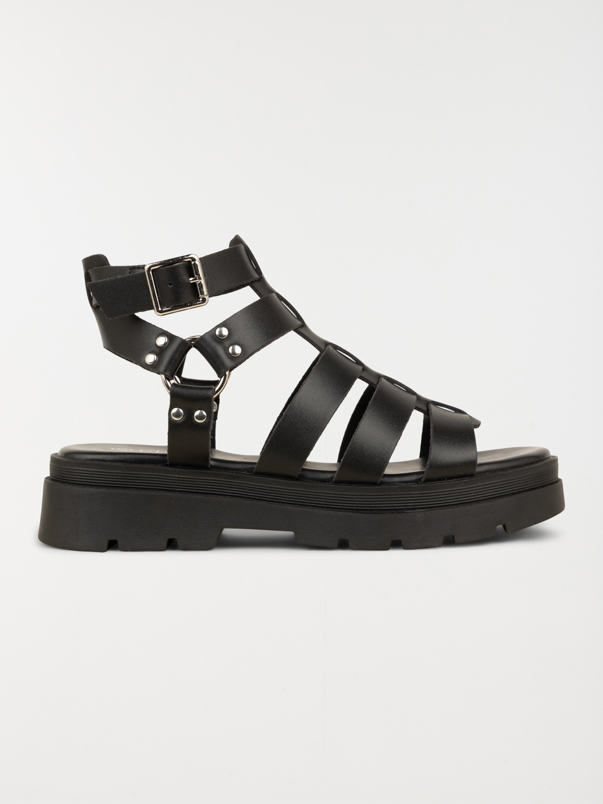 Sandales noires femme (36-41)