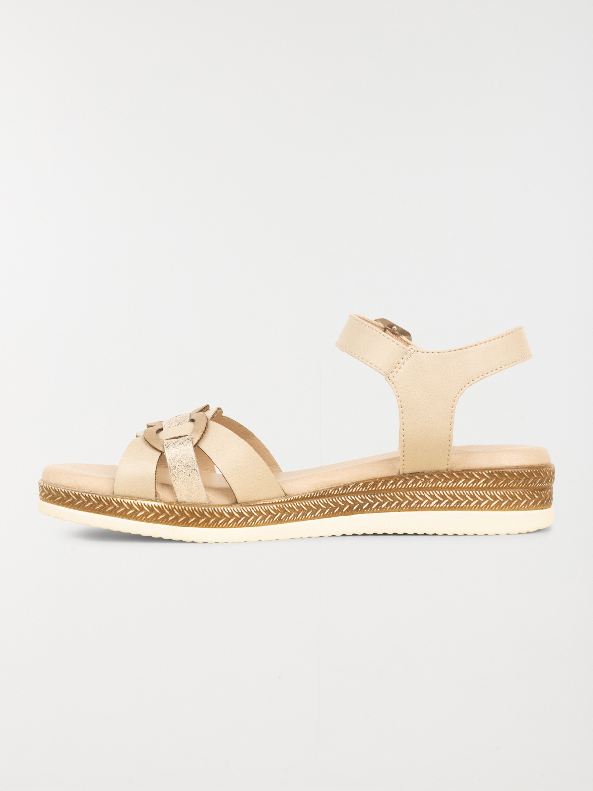 Sandales à brides tressées femme (36-41)