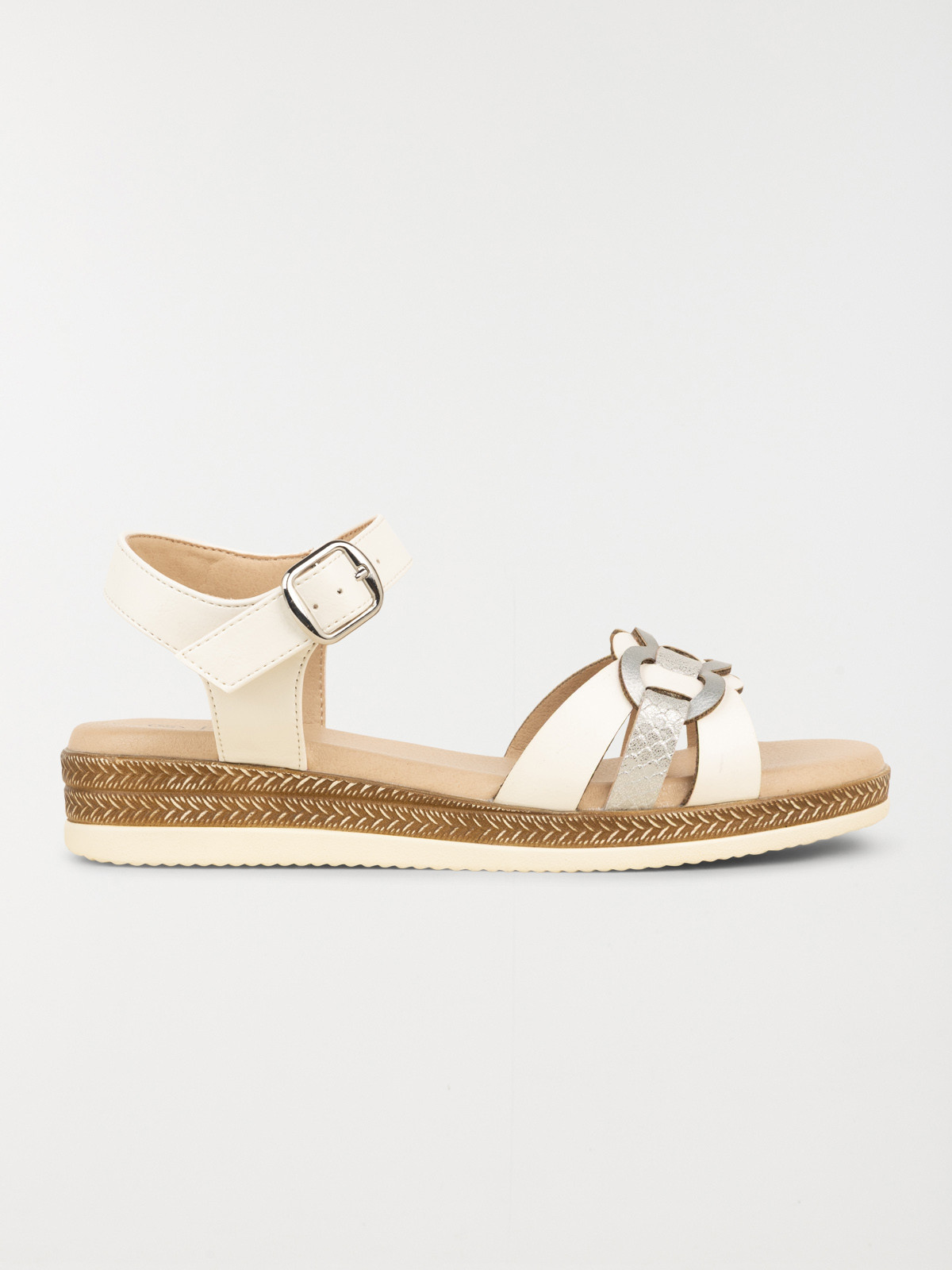 Sandales femme à brides tressées (36-41)