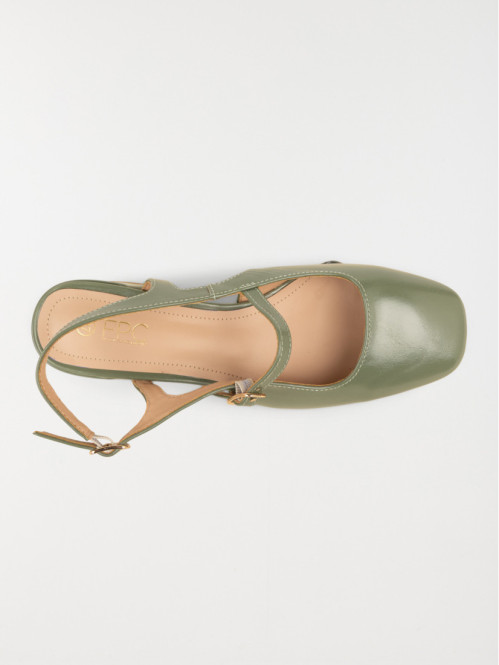 Escarpins babies verts...