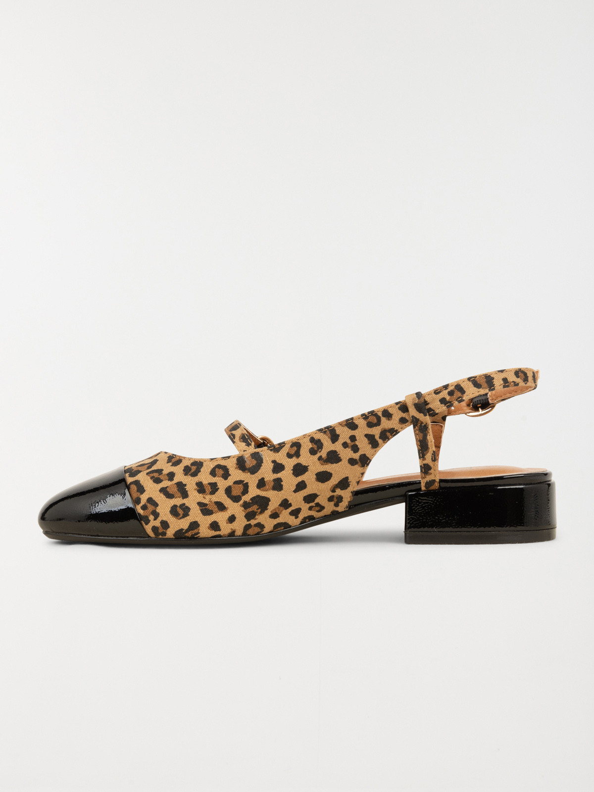 Escarpins babies léopard femme (36-41)