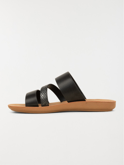 Mules coloris noir femme...