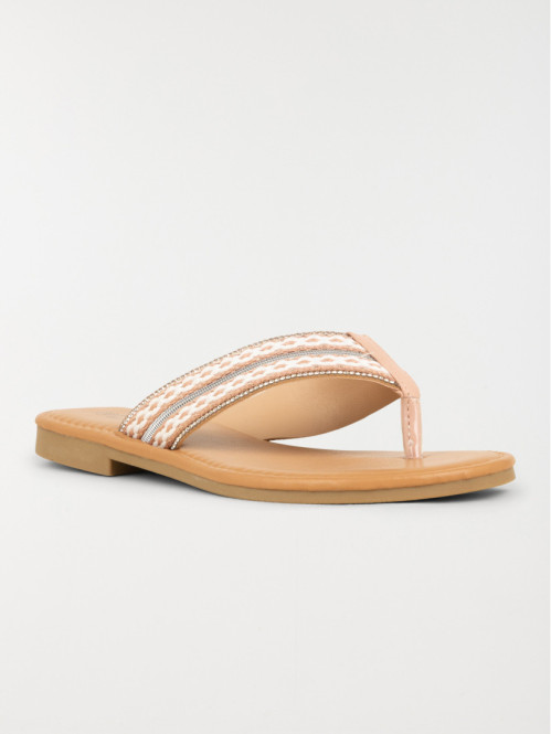 Mules plates entredoigts femme (36-41) Mules plates entredoigts femme (36-41)