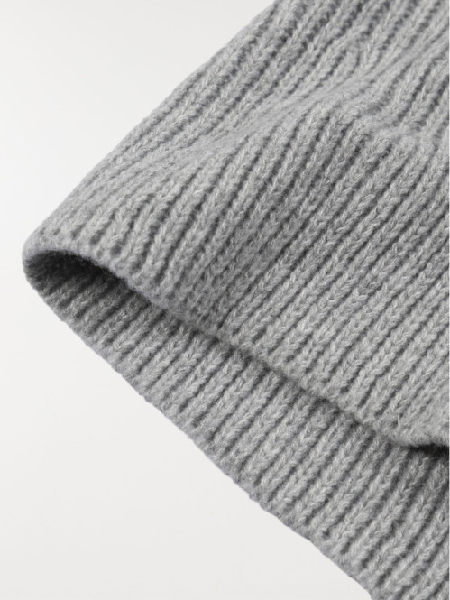 Cagoule gris clair chiné...