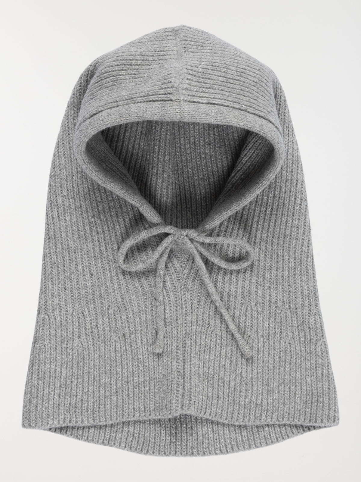 Cagoule gris clair chiné femme 
