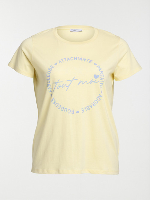 T-shirt tout moi grande...