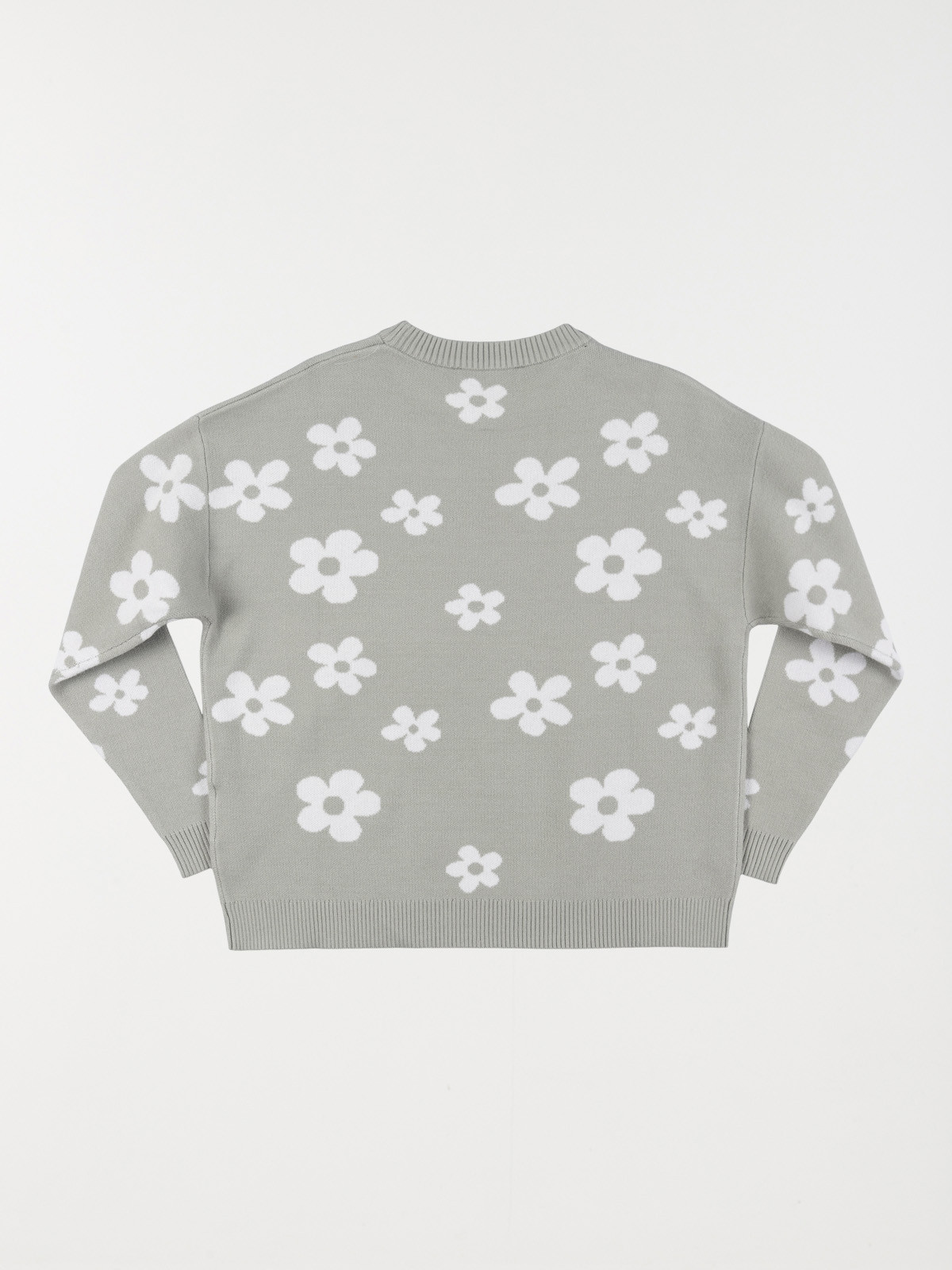 Pull motif fleuri fille (XXS-M))