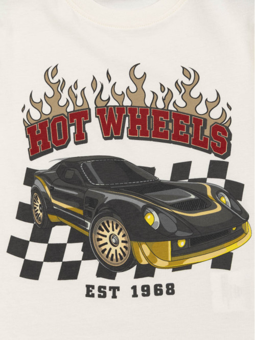 Tee-shirt Hot Wheels garçon...