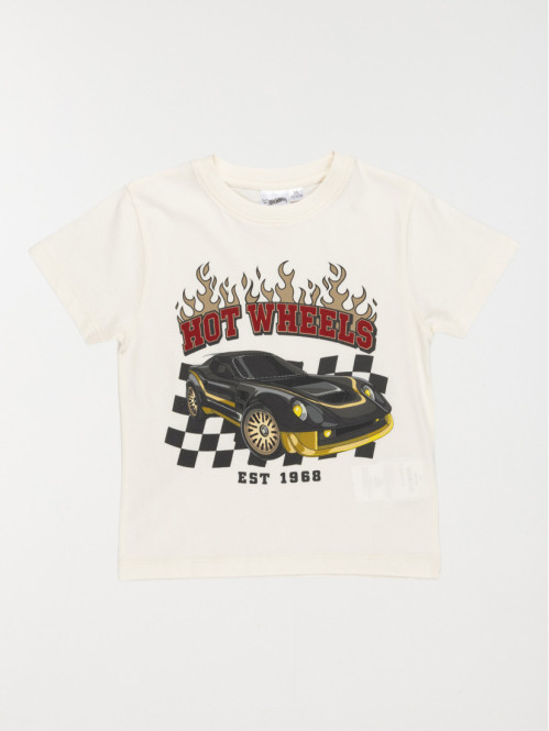 Tee-shirt Hot Wheels garçon...