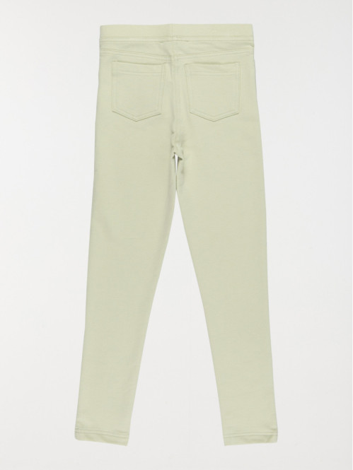 Jegging fille coloris...