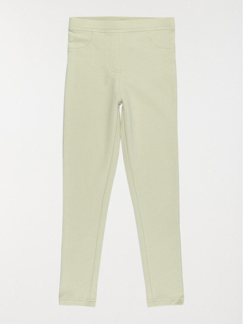 Jegging fille coloris...