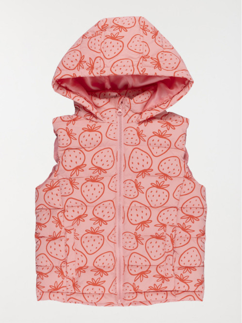 Doudoune fille sans manches...