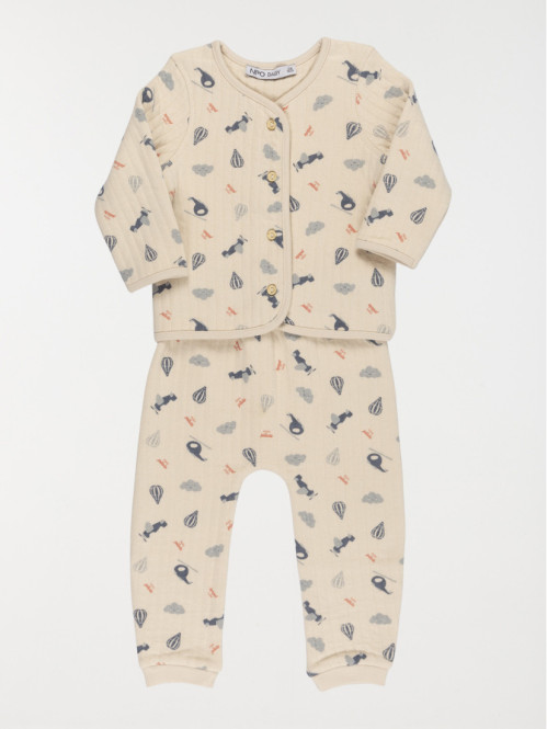 Ensemble tout imprimé...