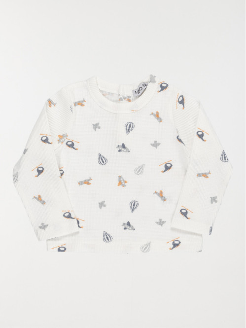 Pyjama imprimé garçon (6-36M)