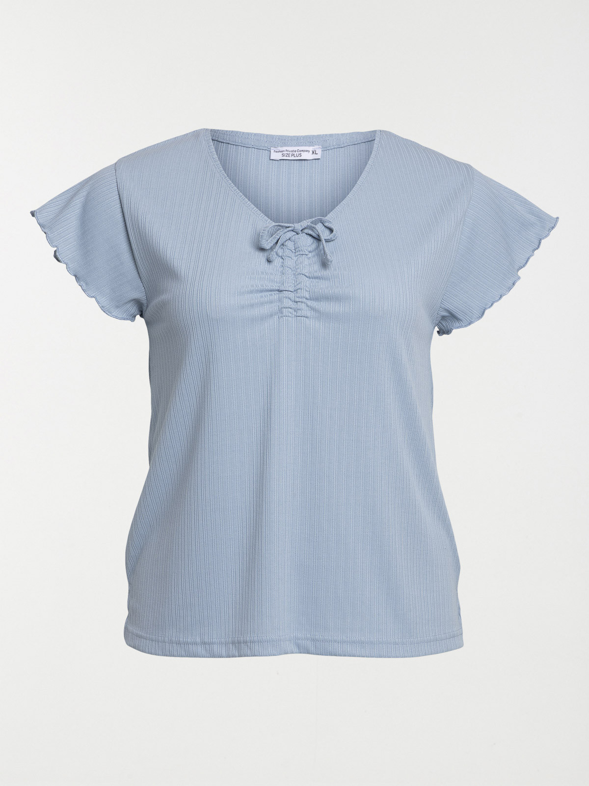 Haut de pyjama ciel grande taille femme