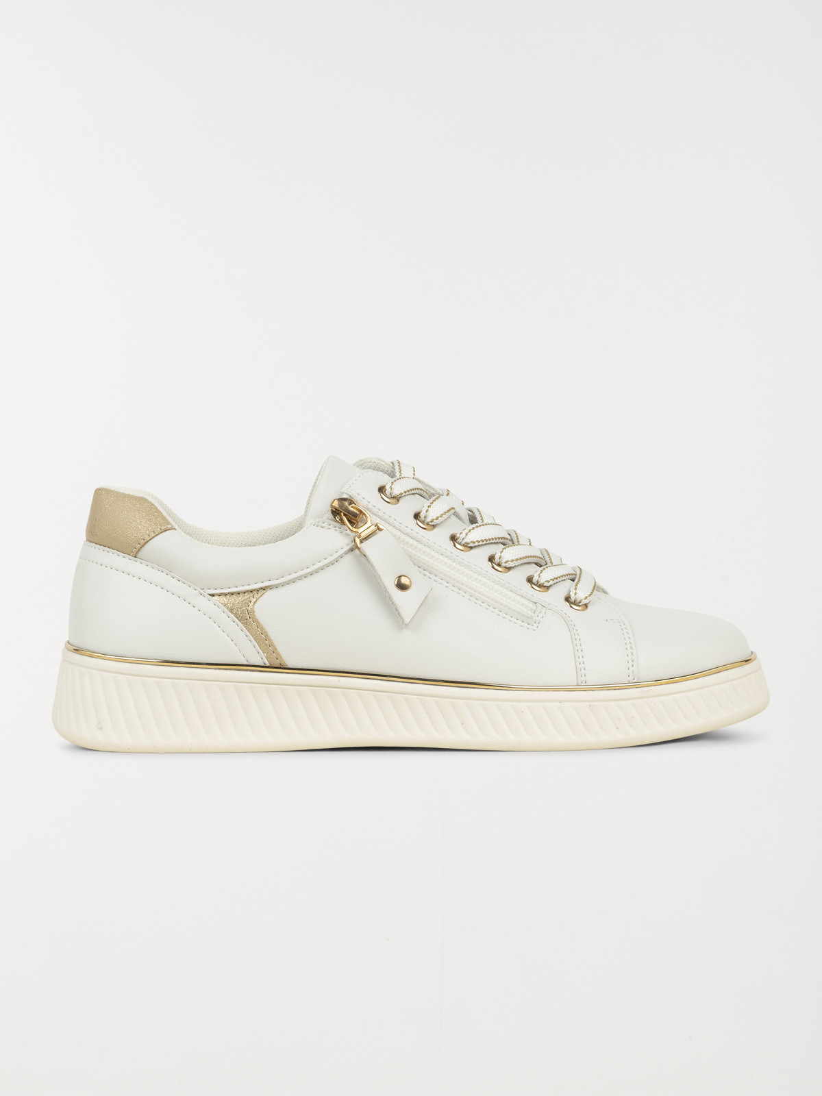 Basket confort détail doré femme (36-41) Basket confort détail doré femme (36-41)