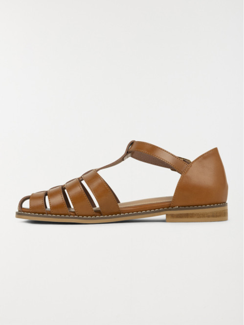 Sandales plates fermées...