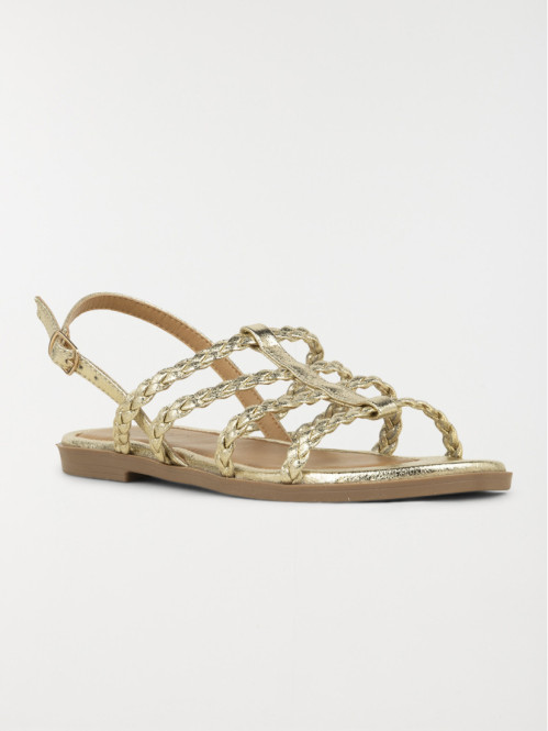 Sandales brides tressées...