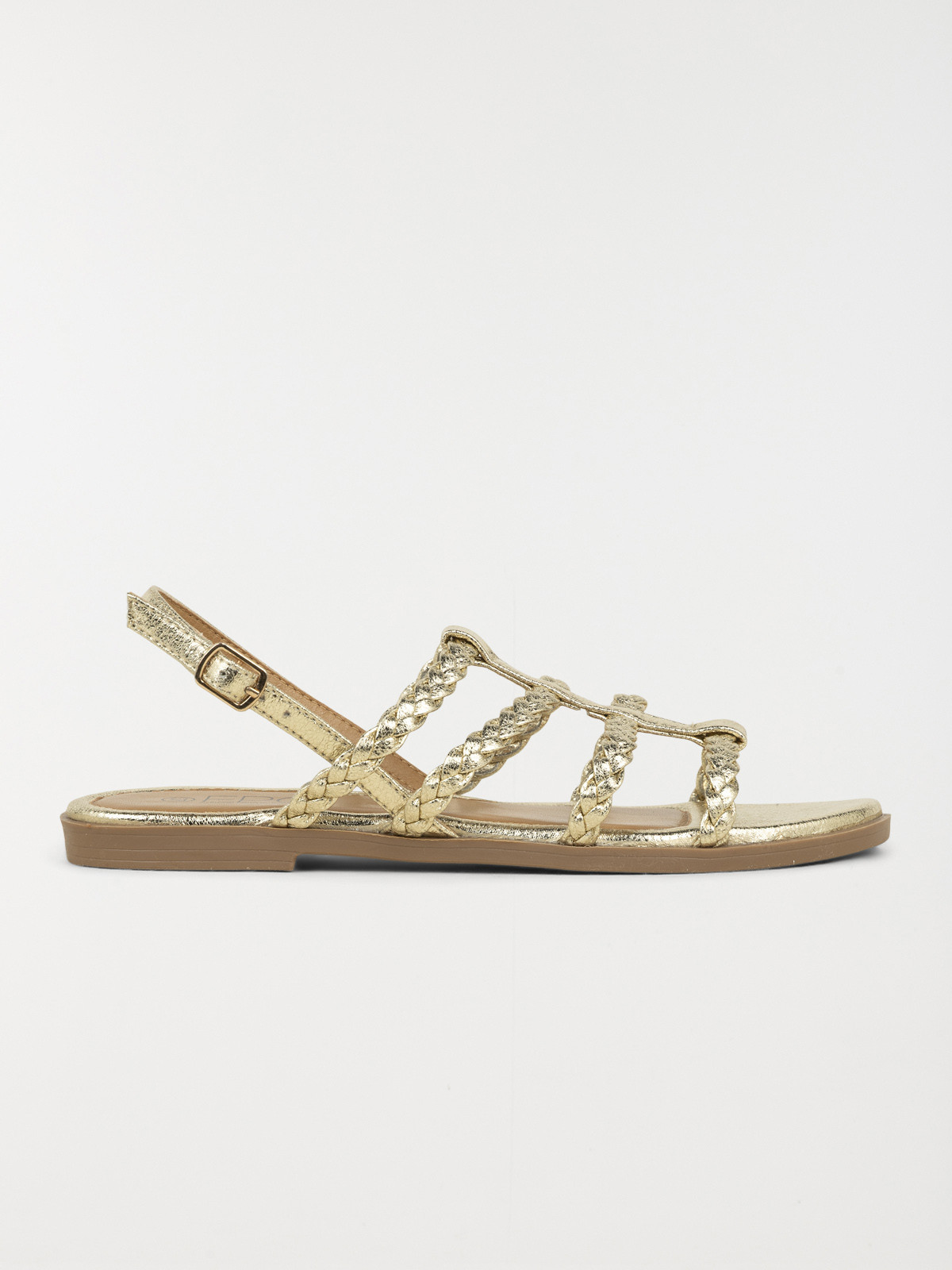 Sandales brides tressées femme (36-41)
