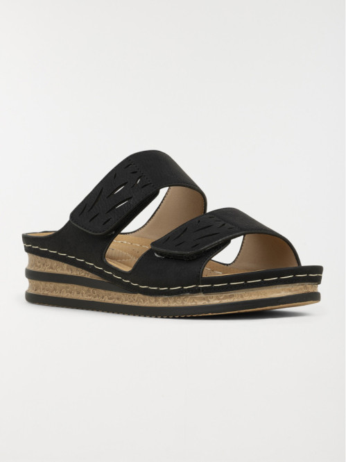 Mules confort à scratchs...