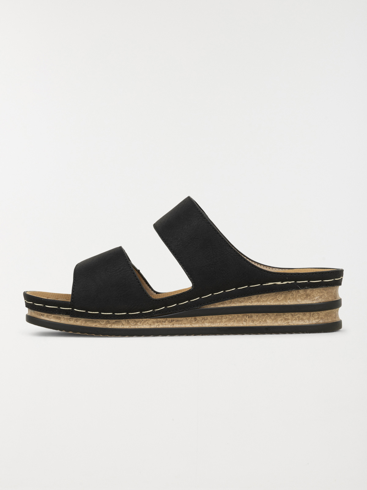 Mules confort à scratchs femme (36-41) Mules confort à scratchs femme (36-41)