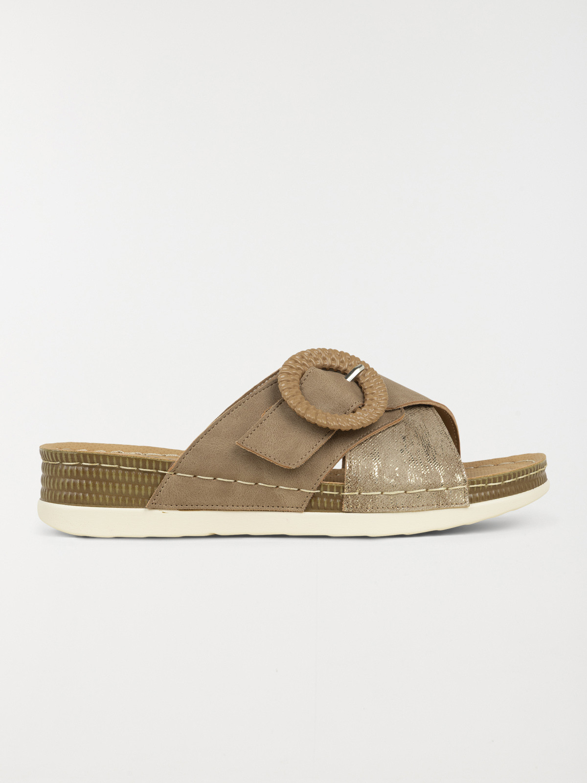 Mules confort boucle ronde femme (36-41)