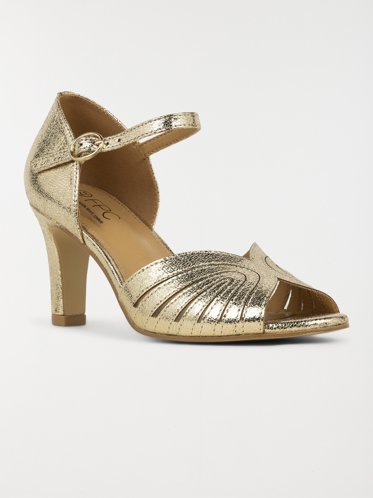 Sandales dorées talon haut femme (36-41) Sandales dorées talon haut femme (36-41)