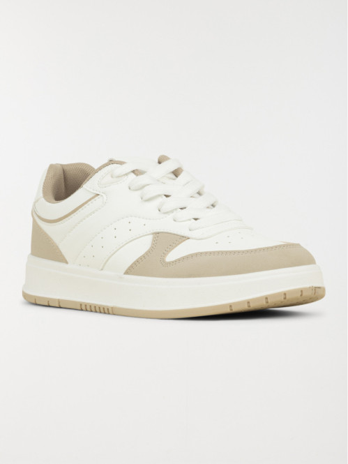 Baskets conforts beiges...