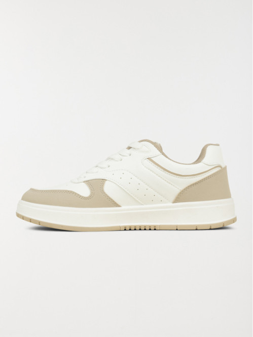 Baskets conforts beiges...