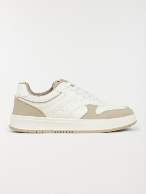 Baskets conforts beiges...