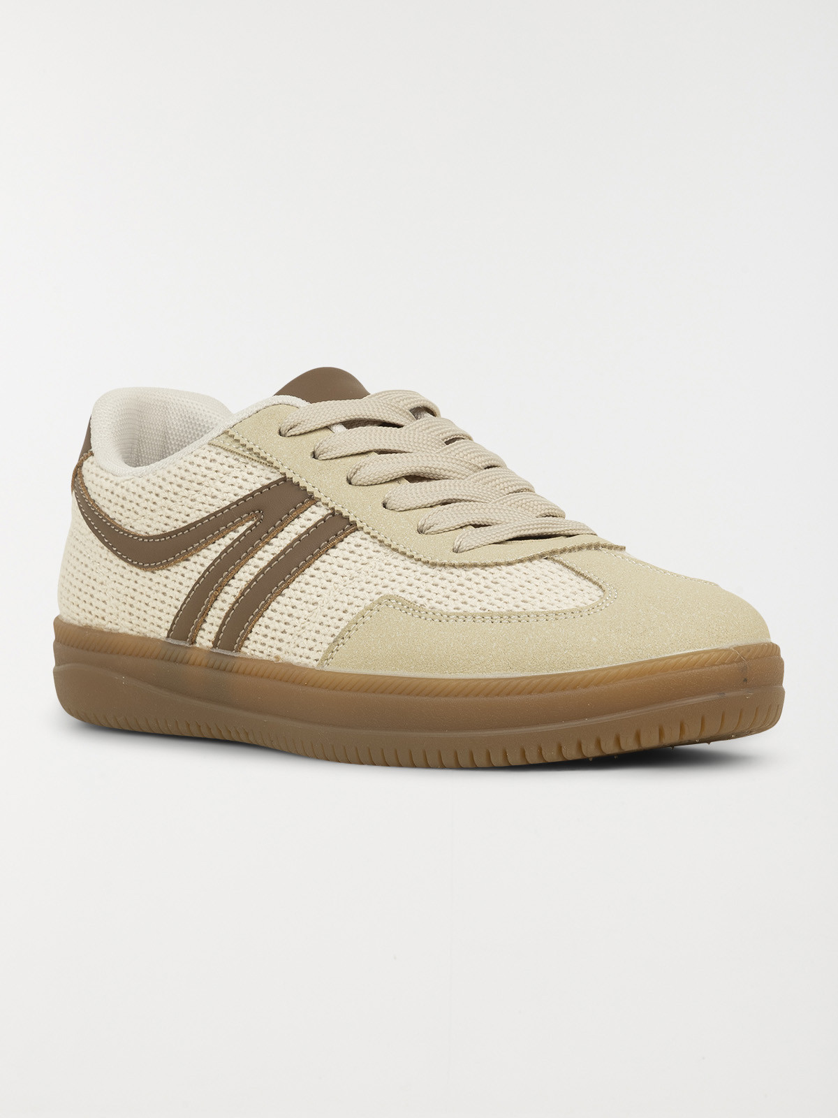 Basket basse beige femme (36-41) Basket basse beige femme (36-41)
