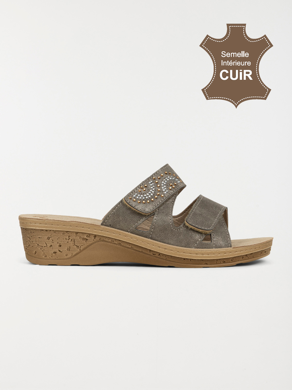 Mules scratchs confort femme (36-41)