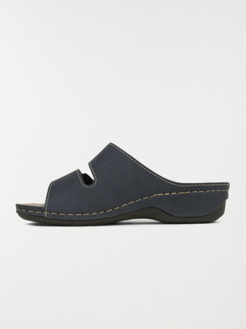 Mule confort marine femme...