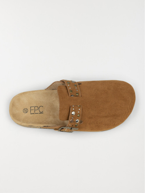 Mules sabots camel femme...