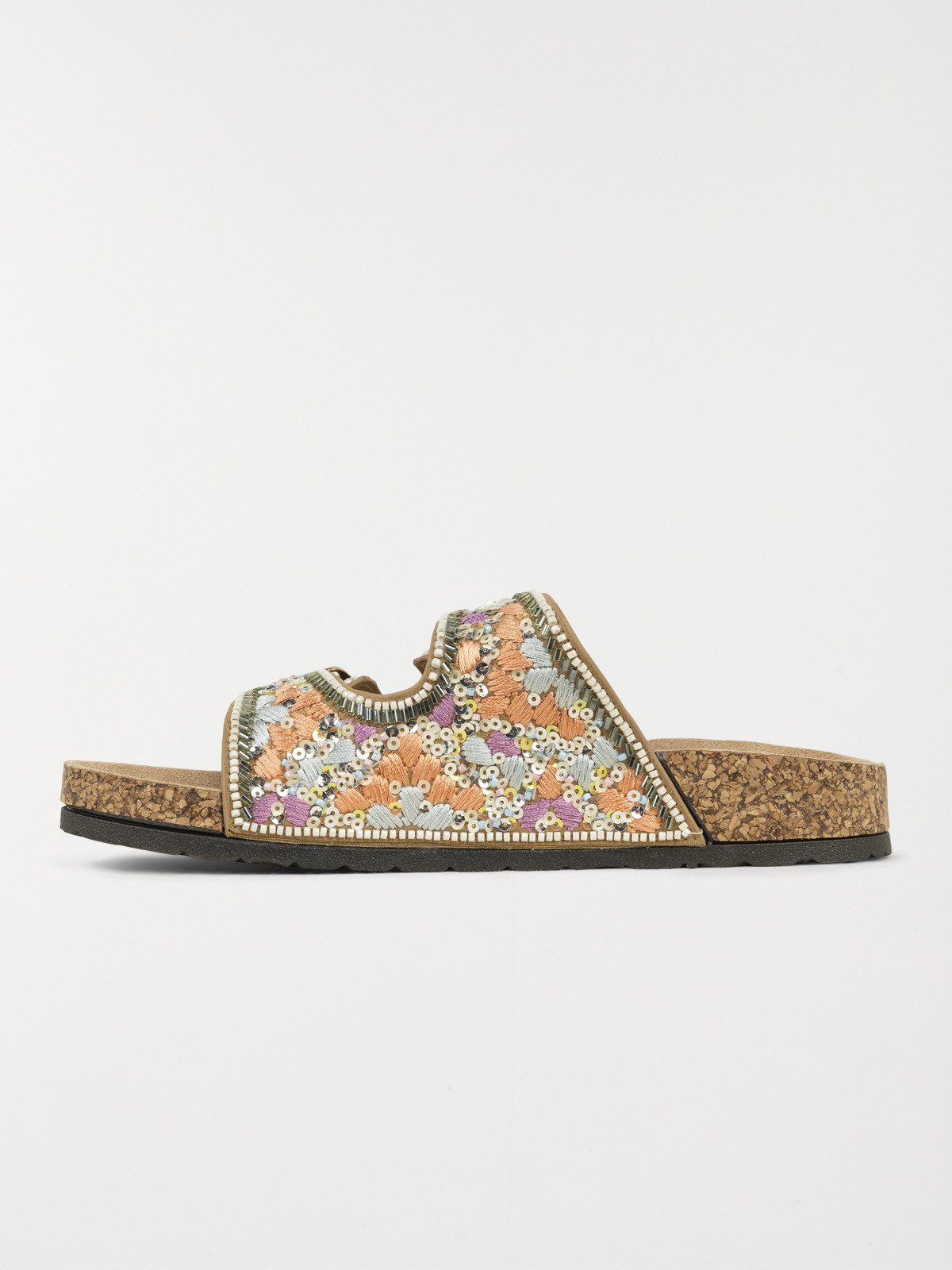 Mules brodées et perles femme (36-41) Mules brodées et perles femme (36-41)