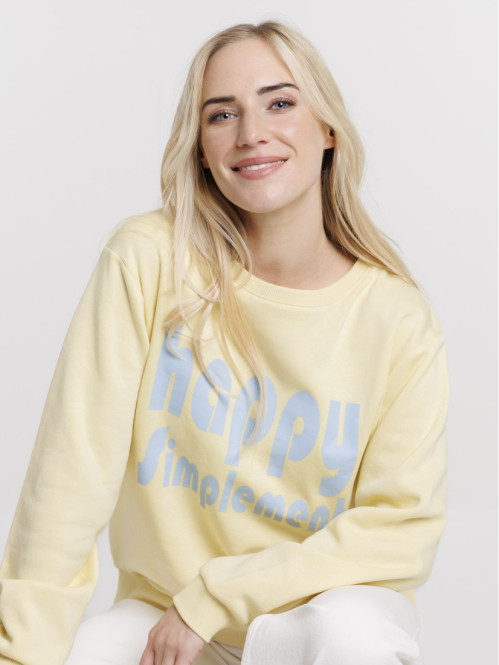 Sweat à message happy...