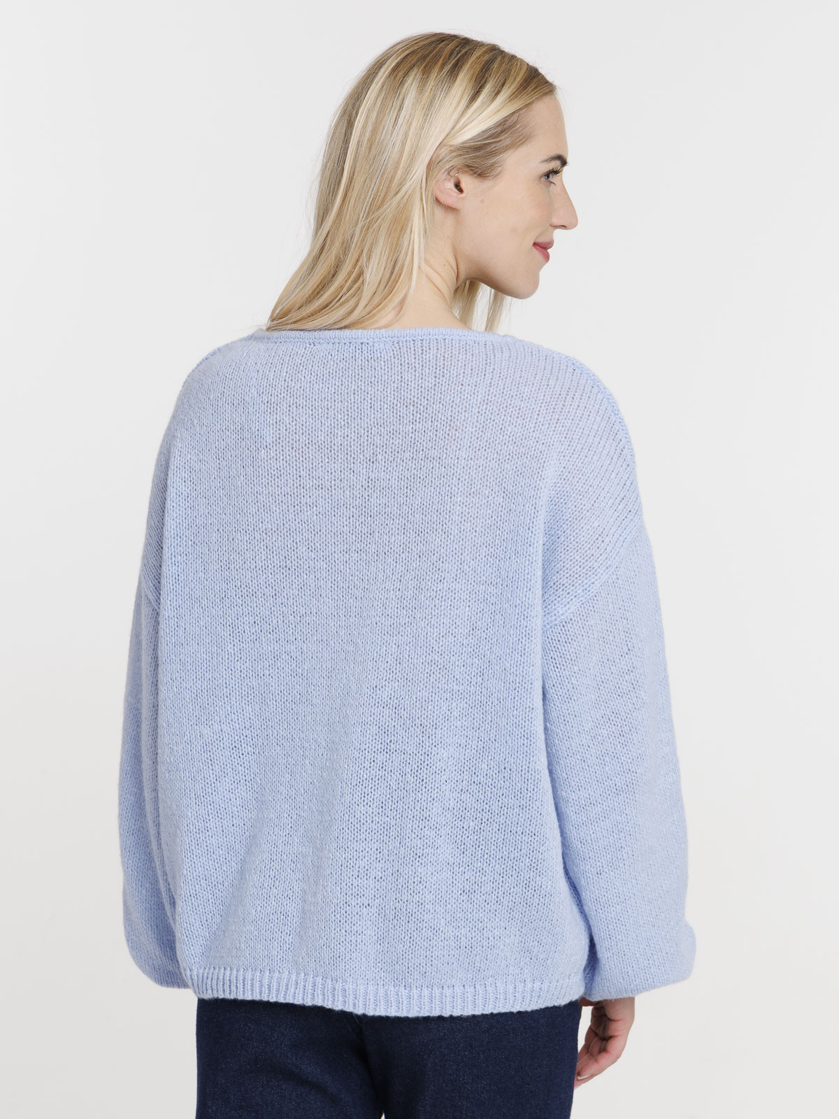 Pull col V tout doux femme Pull col V tout doux femme