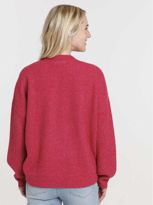 Gilet basique boutonné femme