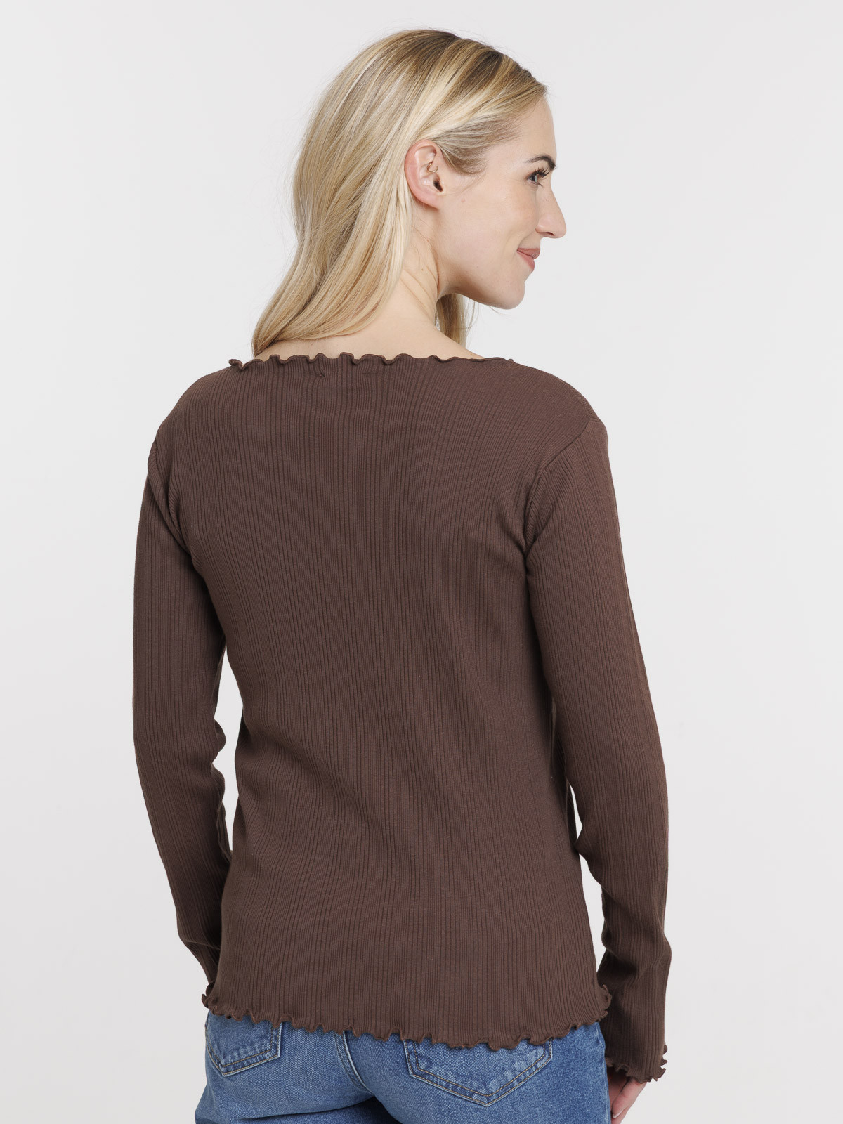 T-shirt col rond écorce femme T-shirt col rond écorce femme