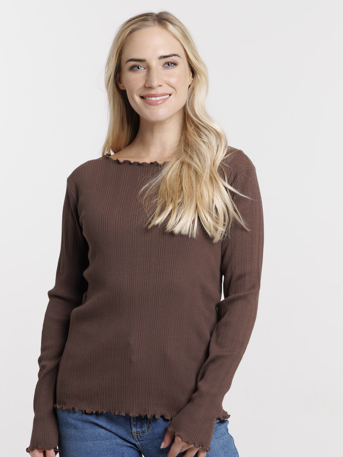 T-shirt col rond écorce femme T-shirt col rond écorce femme